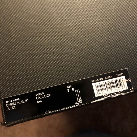 NWT Coach OMBRÉ Heel Suede Boots  Size 5B BEAUTIFUL!!! - Picture 10 of 12